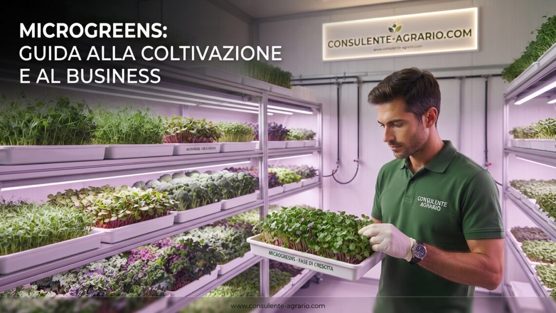 Microgreens: Guida alla Coltivazione e al Business