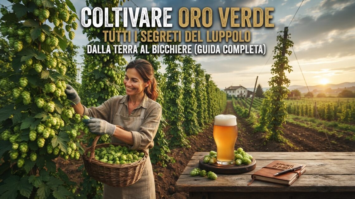 Coltivare Oro Verde: Tutti i Segreti del Luppolo, dalla Terra al Bicchiere (Guida Completa)